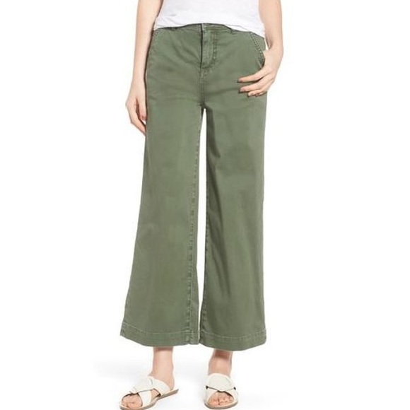 Caslon Pants - Caslon Wide Leg Crop Pants